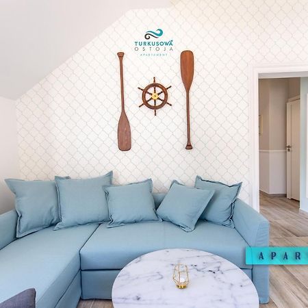 Turkusowa Ostoja Apartament Łukęcin Eksteriør billede