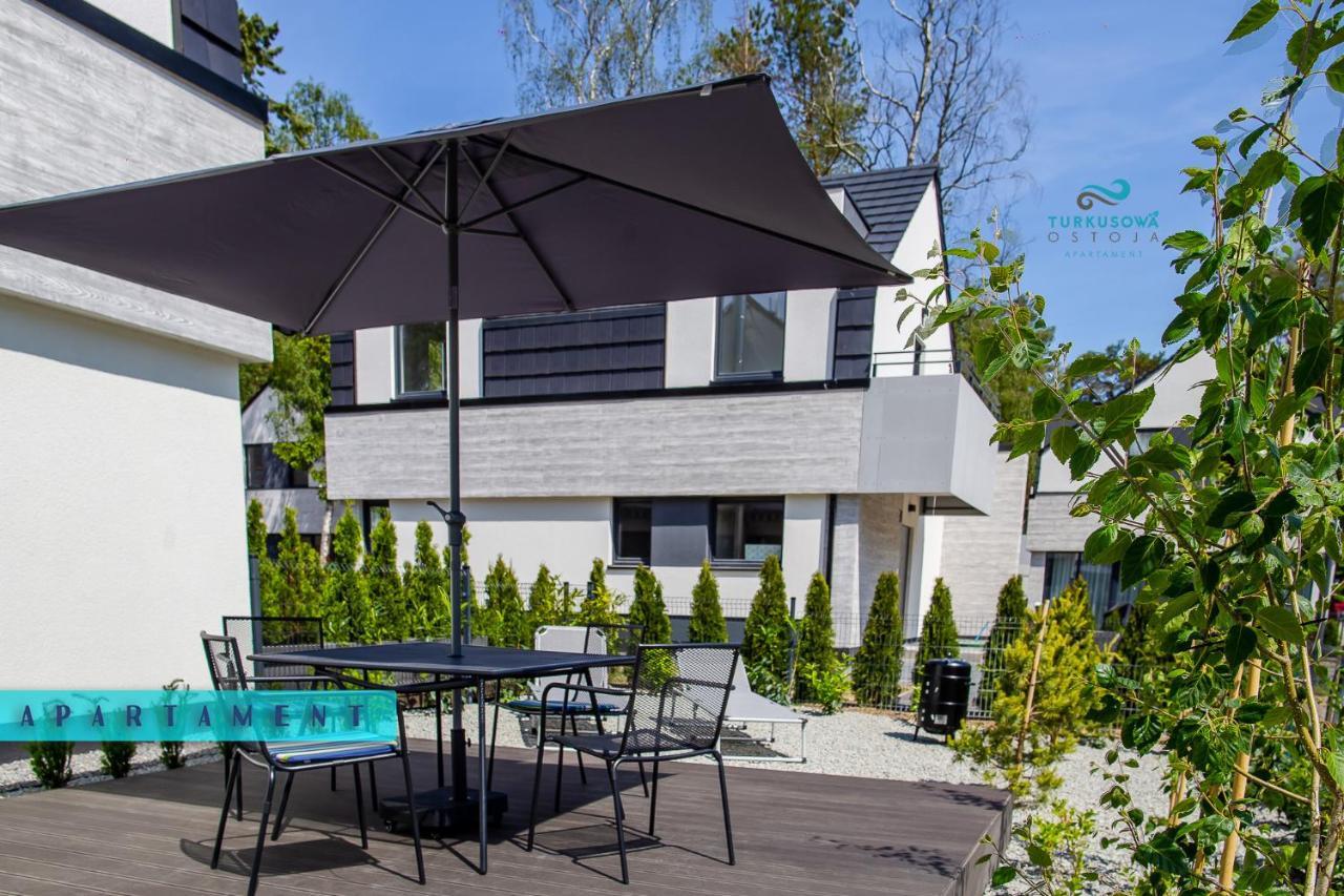 Turkusowa Ostoja Apartament Łukęcin Eksteriør billede