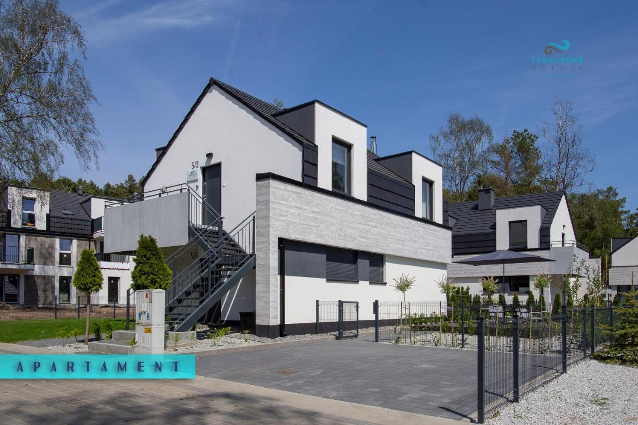 Turkusowa Ostoja Apartament Łukęcin Eksteriør billede