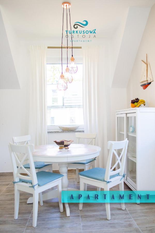 Turkusowa Ostoja Apartament Łukęcin Eksteriør billede